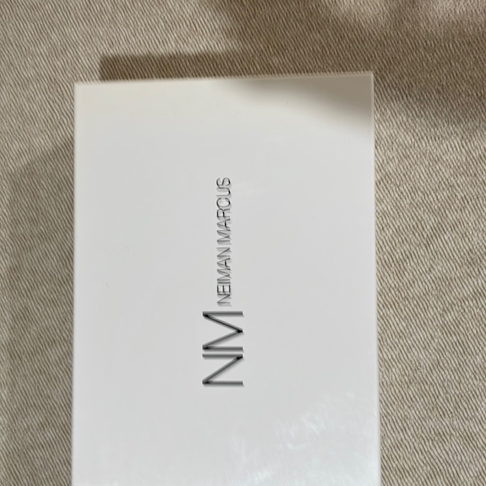 Grey boots from Neiman Marcus